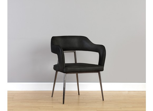 Kenny Dining Armchair - Bravo Black - Lifestyle