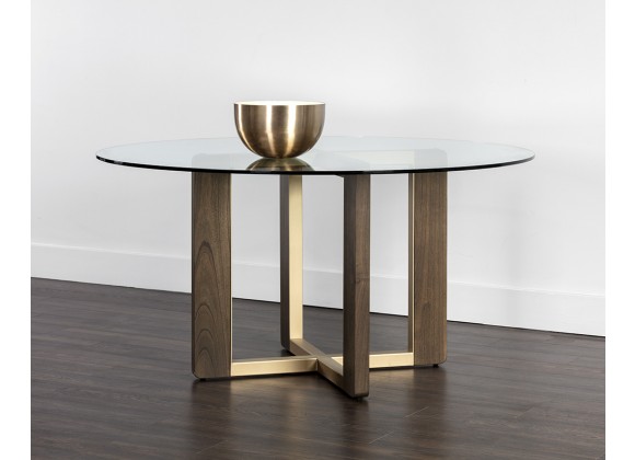 Sunpan Rejane Dining Table Base - Lifestyle