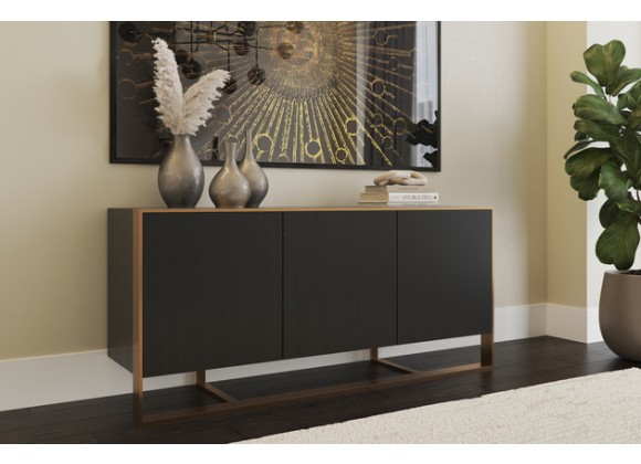 Sunpan Dalton Sideboard Black - Lifestyle