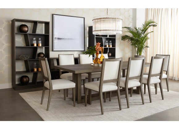 Sunpan Disera Dining Table in Ash Grey - Lifestyle