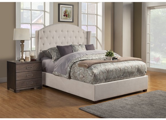 Alpine Furniture Ava California King Bed in Diver/Soap - Lifestyle