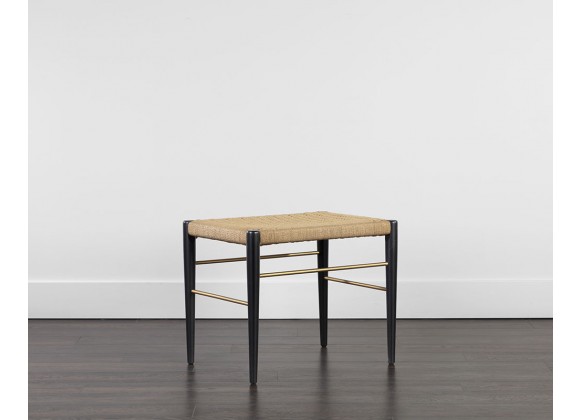 Sunpan Bondi Stool in Black - Lifestyle