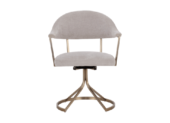 Sunpan Bexley Swivel Dining Chair - Danny Teal  1