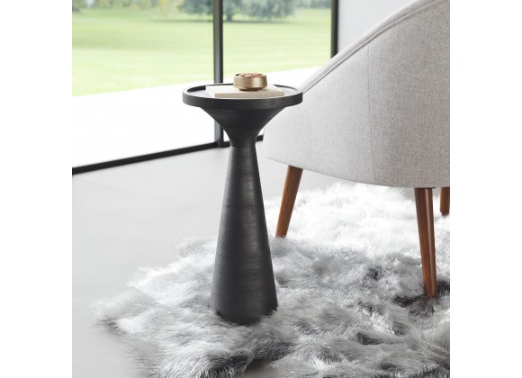Zuo Modern Omni Side Table in Black - Lifestyle