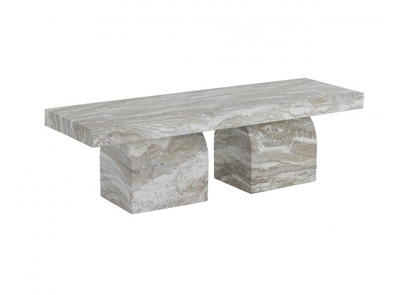 Sunpan Colohan Bench - Front Side View