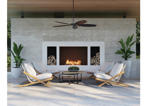 Sunpan Amalfi Coffee Table - Small Grey set View