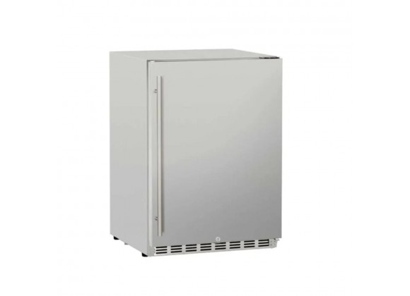 Summerset Grills 6.6c Deluxe Outdoor Rated Kegerator - No Tap - Angled View