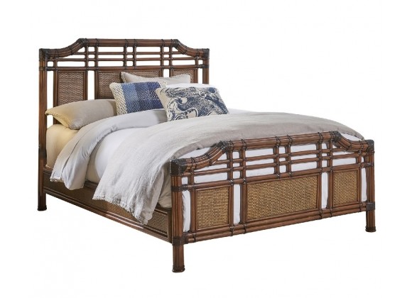 Hospitality Rattan Home Palm Cove Queen/King Complete Bed