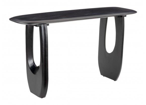 Zuo Modern Zuo Modern Arasan Console Table in Black - Side Angled
