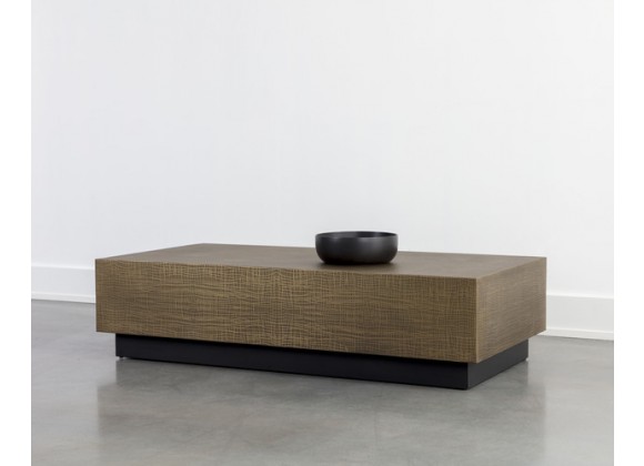 Sunpan Albans Coffee Table - With Decor