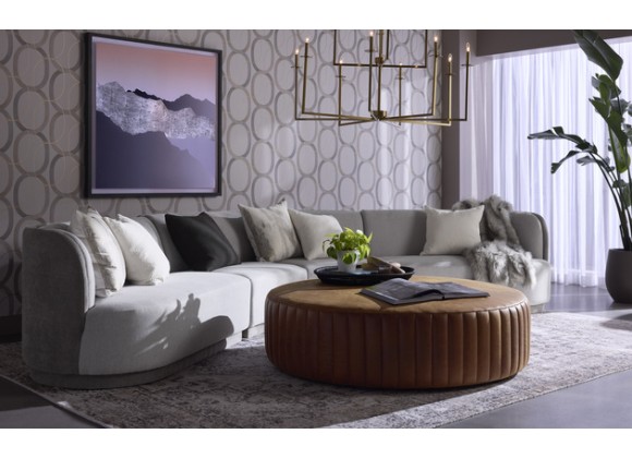 Sunpan Divano Ottoman - Lifestyle