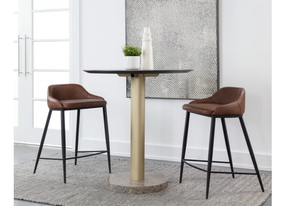 Sunpan Astra Counter Stool Brown - Lifestyle