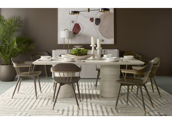 Sunpan Alanya Dining Table Rectangular - 84" - Lifestyle