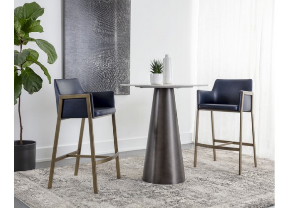 Sunpan Bernadette Barstool - Bravo Admiral - Lifestyle