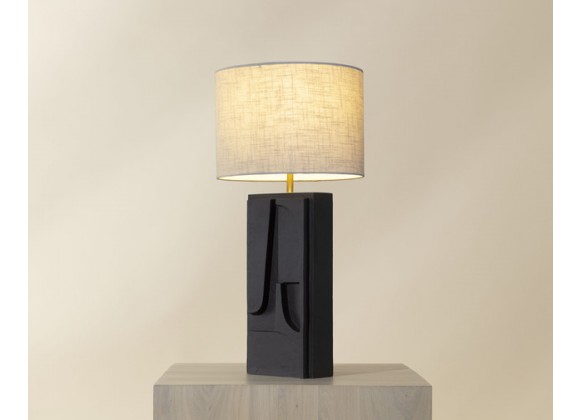 Sunpan Dirsan Table Lamp Black - Lifestyle