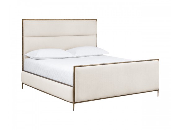 Sunpan Yasmine Bed - King - Zenith Alabaster 