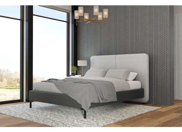 Alpine Furniture Walden Queen Bed - Lifestyle