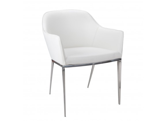 SUNPAN Stanis Dining Armchair - White