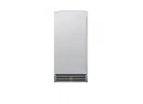 Summerset Grills 15 UL Outdoor Rated Ice Maker w/Stainless Door - 50 lb. Capacity - Front