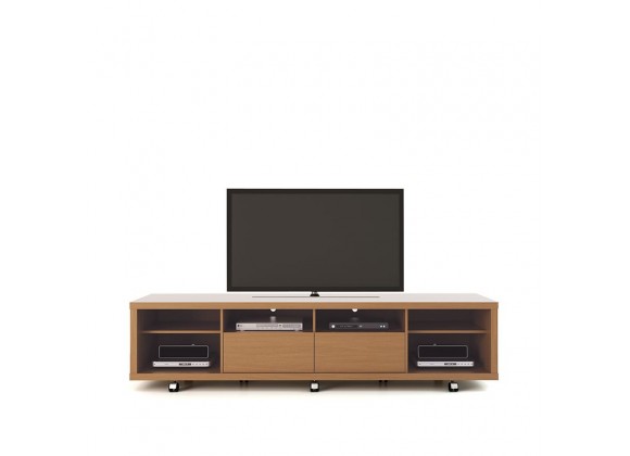 Cabrini TV Stand 1.8 in Maple Cream and Nude - Stand Only