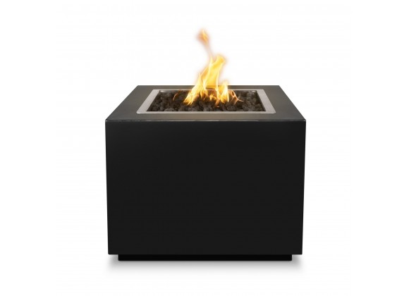 The Outdoor Plus Forma 42" Fire Pit - Powder Coated Black