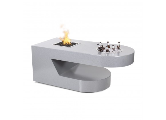 The Outdoor Plus 60" Dana Fire Pit Powder Coated Finish