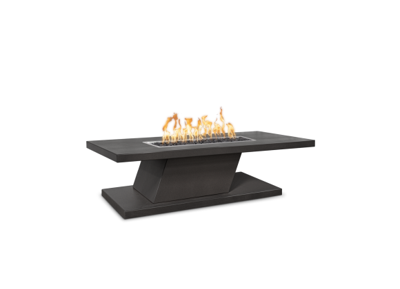 The Outdoor Plus 72" X 30" Imperial Corten Steel Fire Pit - 15” Tall