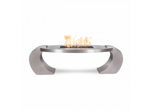 The Outdoor Plus 86" Vernon SS Fire Pit