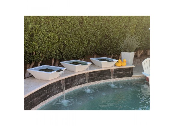 The Outdoor Plus Maya GFRC Water Bowl