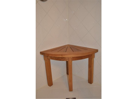 Anderson Teak Shower Corner Stool 