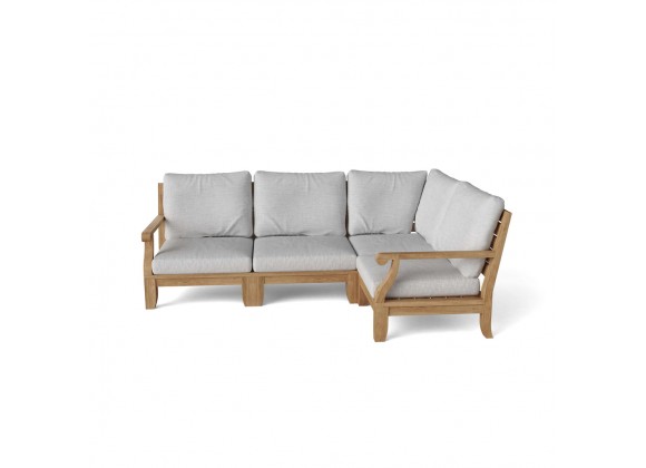 Anderson Teak Riviera Luxe 4-Pieces Modular Set