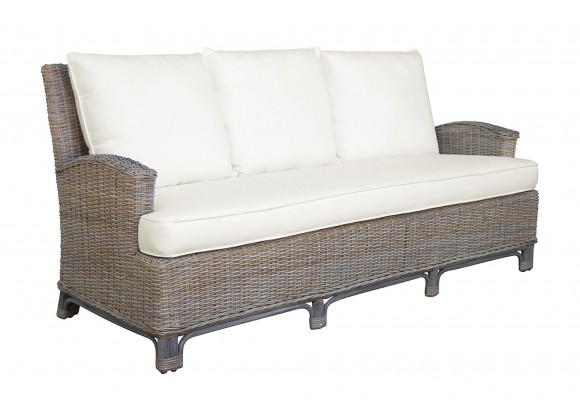 Panama Jack Sunroom Exuma Sofa with Cushions