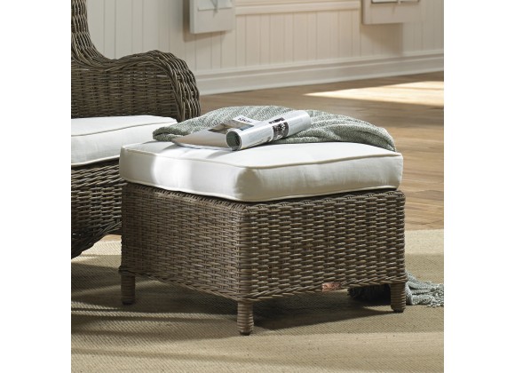 Panama Jack Sunroom Exuma Ottoman with Cushions