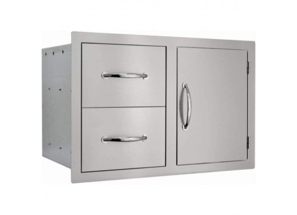 Sole Gourmet 20" x 30" Enclosed Door and Drawer Combo