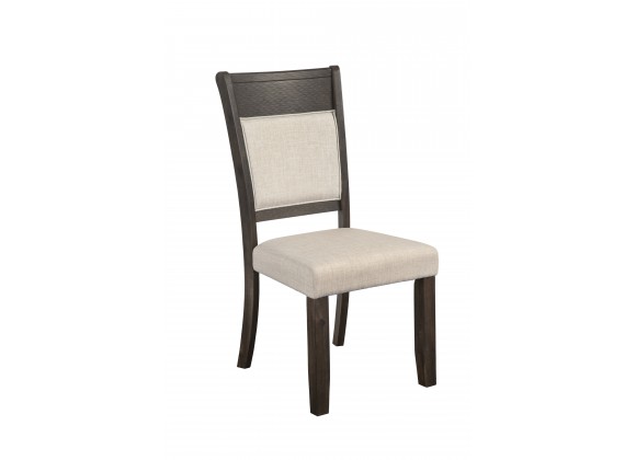 Alpine Furniture Brayden Set of 2 Side Chairs - Front Side Angle