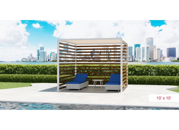 Source Outdoor Furniture Breeze Cabana 8" X 8" 
