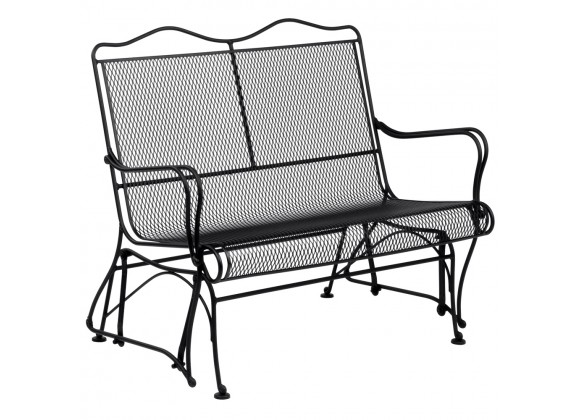 Woodard Tucson High-Back Gliding Love Seat