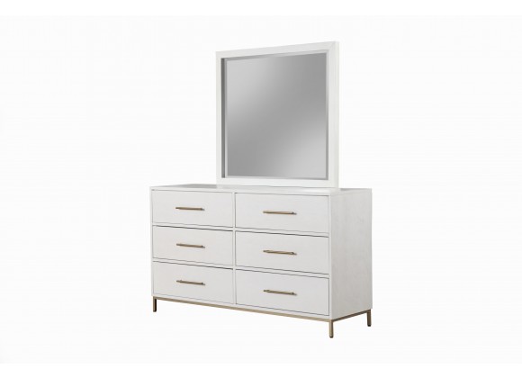  Alpine Furniture Madelyn Dresser - Angled