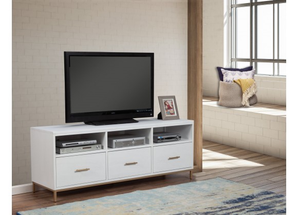  Alpine Furniture Madelyn TV Console - Lifestyle 1