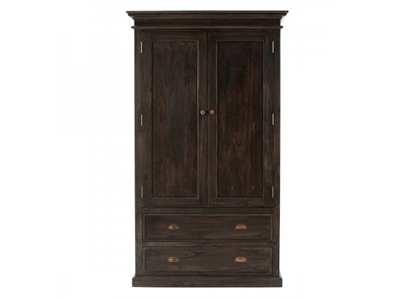 NovaSolo Halifax Mindi Wood Wardrobe - Front Angle