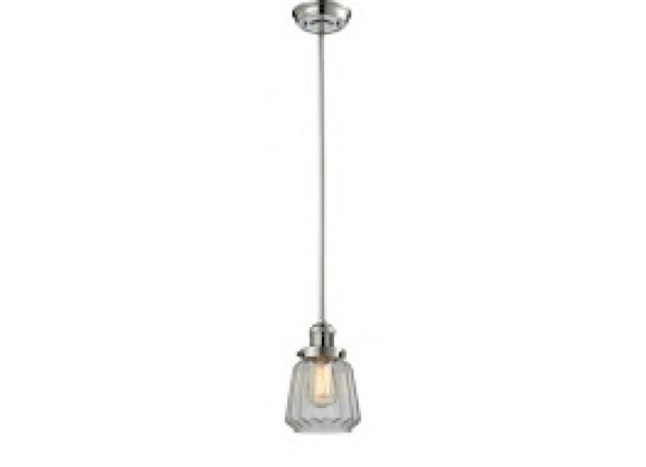 CLEAR FLUTED GLASS