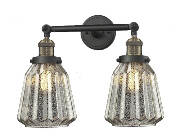MERCURY FLUTED GLASS
