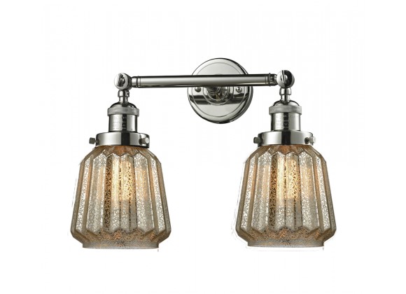MERCURY FLUTED GLASS