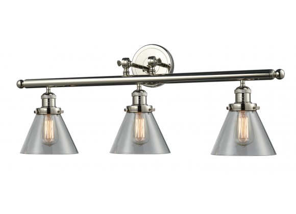 CLEAR CONE GLASS SHADES