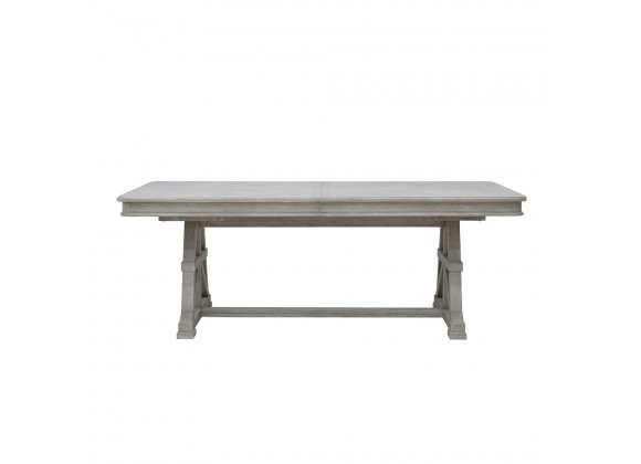 Pulaski Furniture Abbotts Glen Trestle Dining Table Front