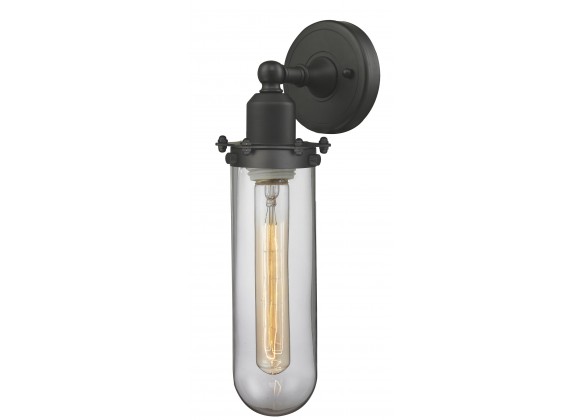 Oiled Rubbed Bronze - Clear Glass