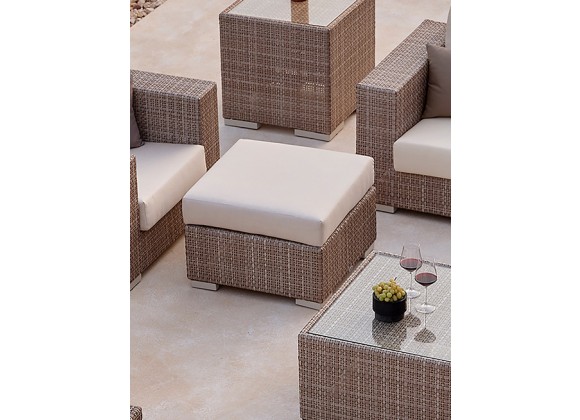 Skyline Design Paloma Ottoman with Sunbrella Cushion