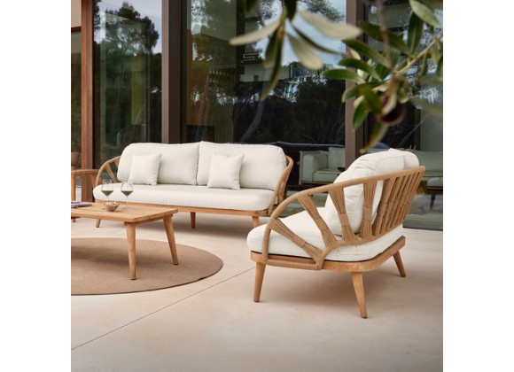Skyline Design Krabi Sofa with Sunbrella Cushion Set