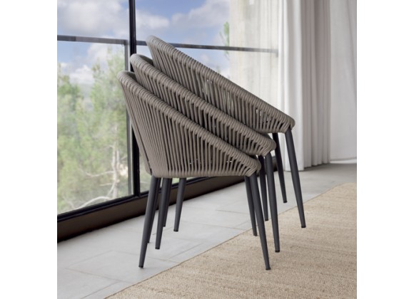 Skyline Design Rodona Dining Armchair with Sunbrella Cushion sET