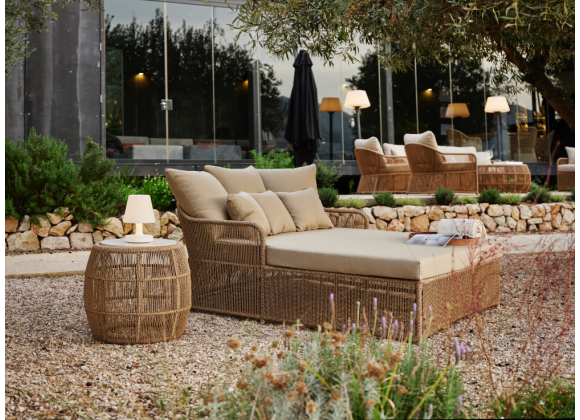 Skyline Design Calixto Daybed with Sunbrella Cushion Set